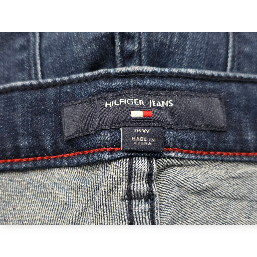 Pantalon Tommy Hilfiger 18w De Mujer Deslavado