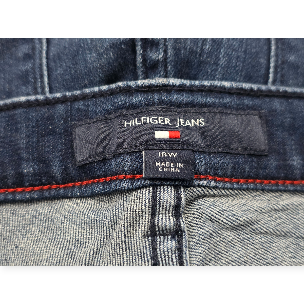 Pantalon Tommy Hilfiger 18w De Mujer Deslavado