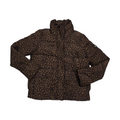 Chamarra Michael Kors Xs Puffacolchada Animal Print Leopardo