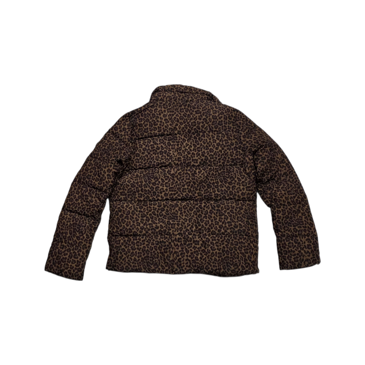 Chamarra Michael Kors Xs Puffacolchada Animal Print Leopardo