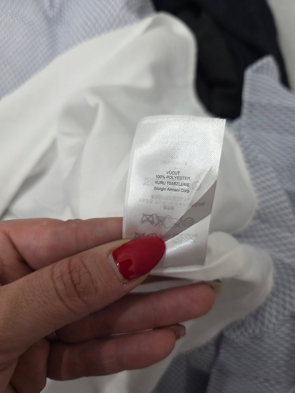 Vestido Armani Exchange De Mujer Sin Mangas Blanco Con Azul
