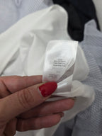 Vestido Armani Exchange De Mujer Sin Mangas Blanco Con Azul