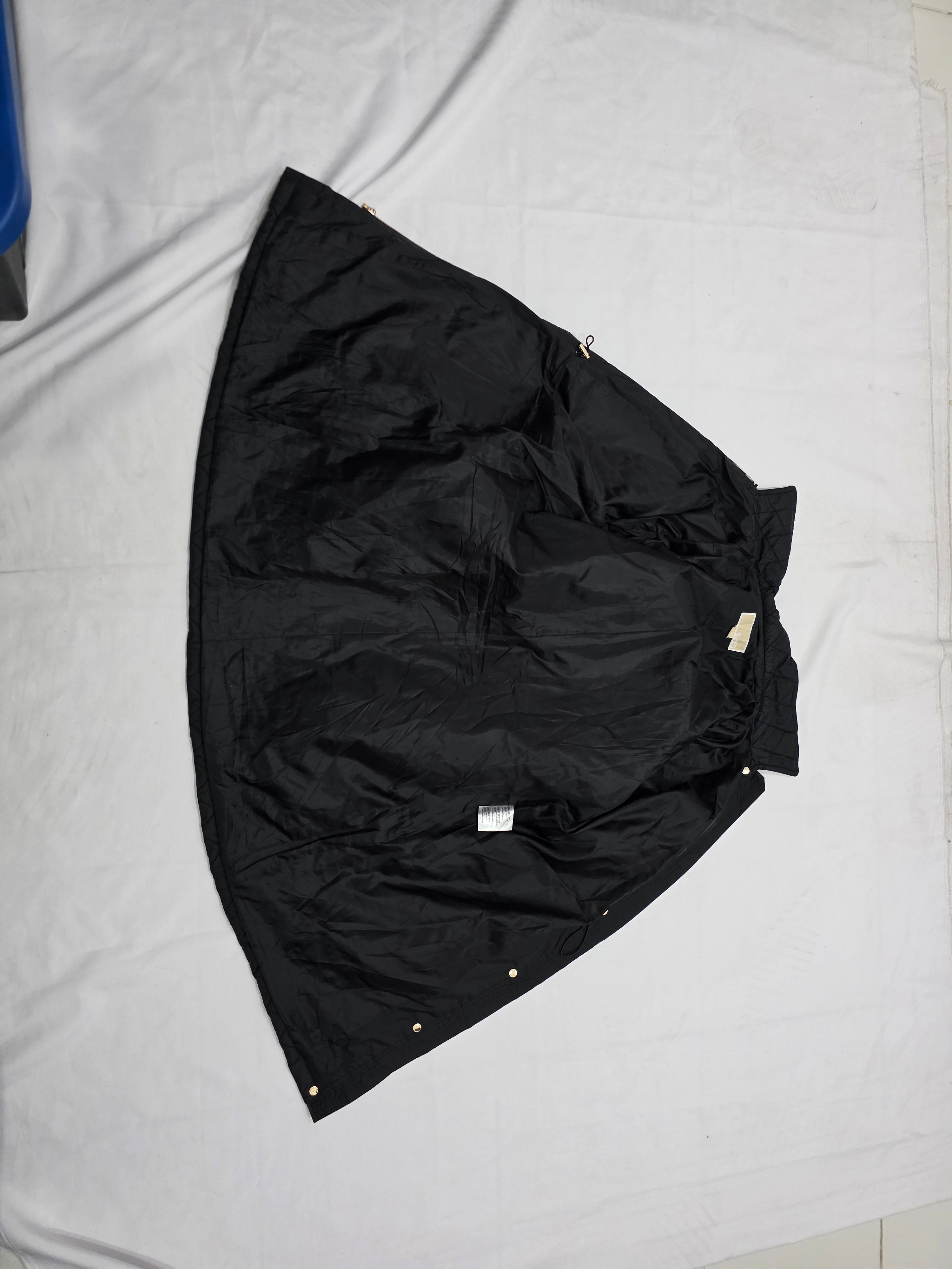 Chamarra Michael Kors Mediana Acolchada Larga Negra Original
