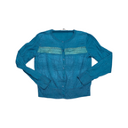 Sueter Brooks Brothers De Mujer Grande L Azul Con Botones