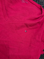 Playera Tommy Hilfiger Grande L Manga Corta Color Rojo
