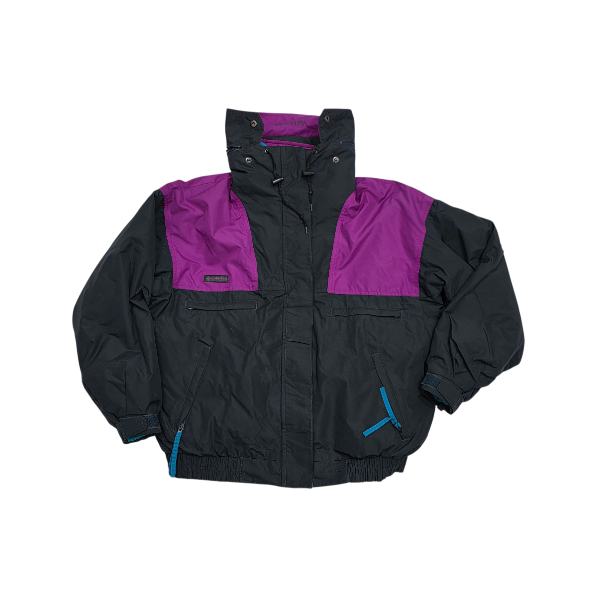 Chamarra Columbia 2 En 1 Doble Acolchada Vintage Retro 90s L