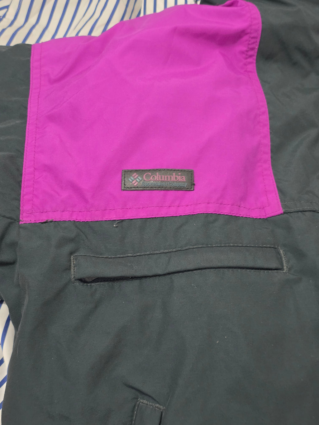 Chamarra Columbia 2 En 1 Doble Acolchada Vintage Retro 90s L