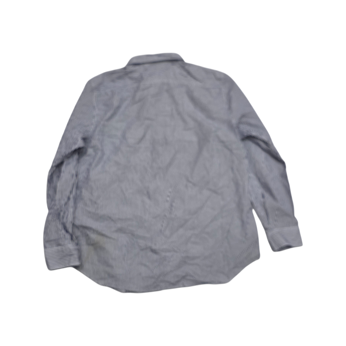 Camisa Ralph Lauren Xgrande Rayada Azul Detalles Blancos