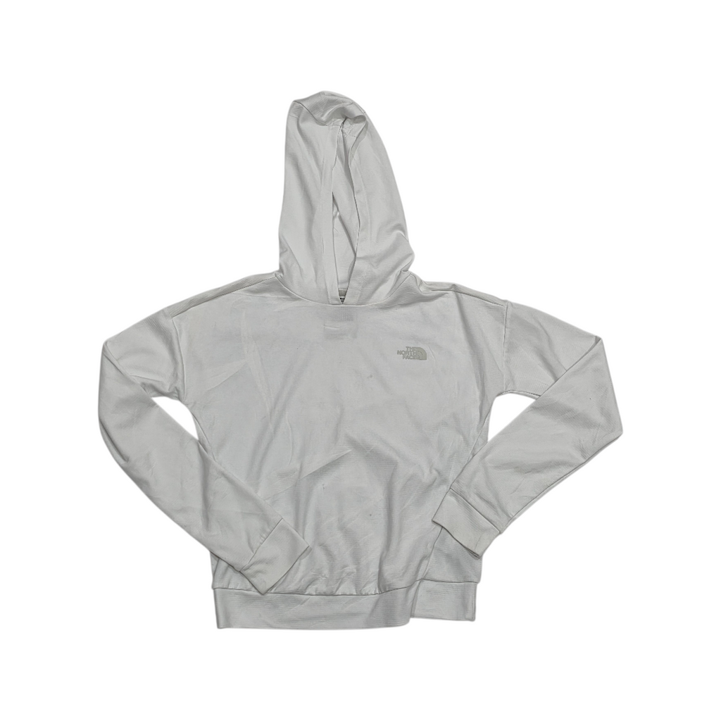 Playera Con Gorro The North Face Xchico Xs Blanca Con Gris