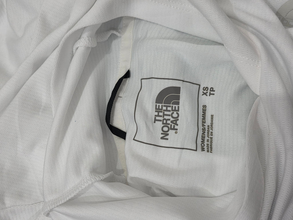 Playera Con Gorro The North Face Xchico Xs Blanca Con Gris