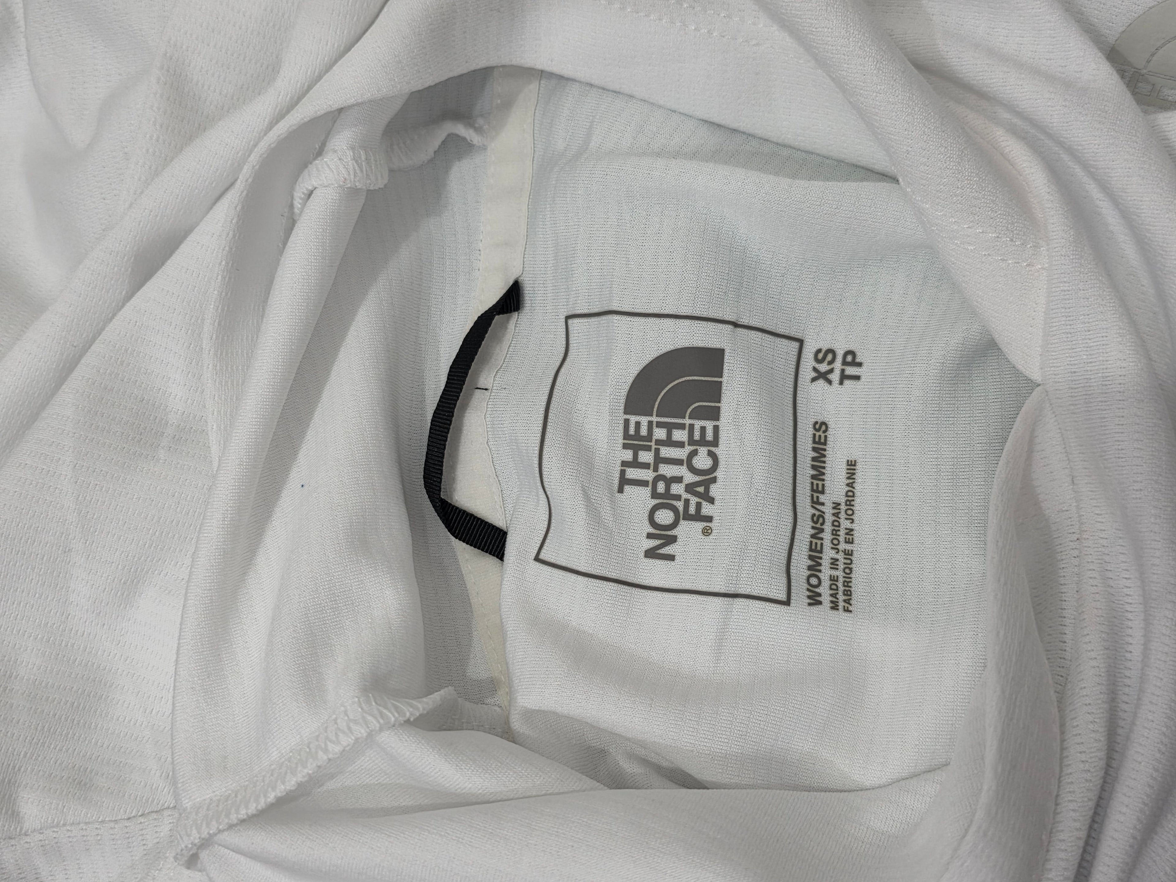 Playera Con Gorro The North Face Xchico Xs Blanca Con Gris
