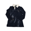 Playera Ralph Lauren Chico S Azul Marino Con Cuello