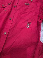 Camisa Ralph Lauren Chico S Roja De Pana