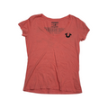 Playera True Religion De Mujer Chico S Coral Manga Corta
