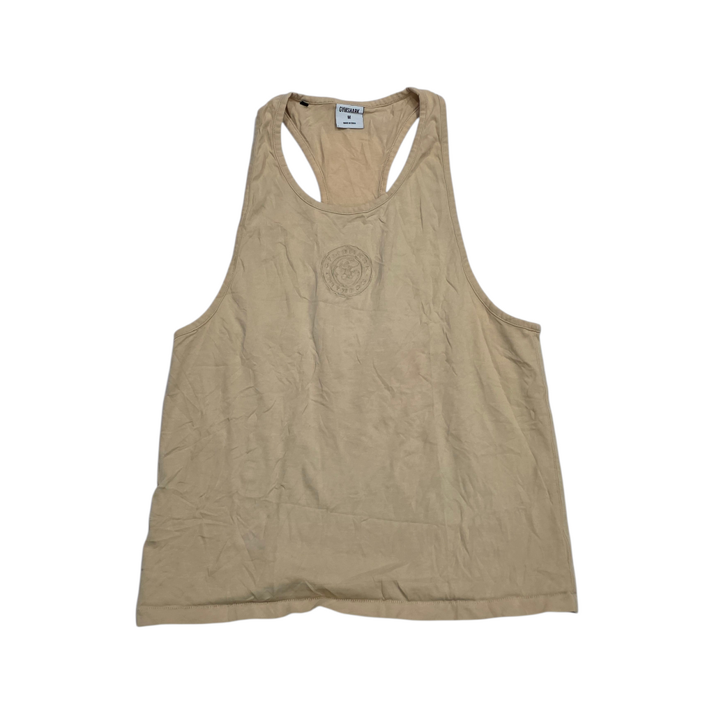 Playera Gymshark Mediana M Sin Mangas Color Crema