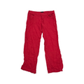 Pantalon Tommy Hilfiger De Lino Talla 8 Color Rosa