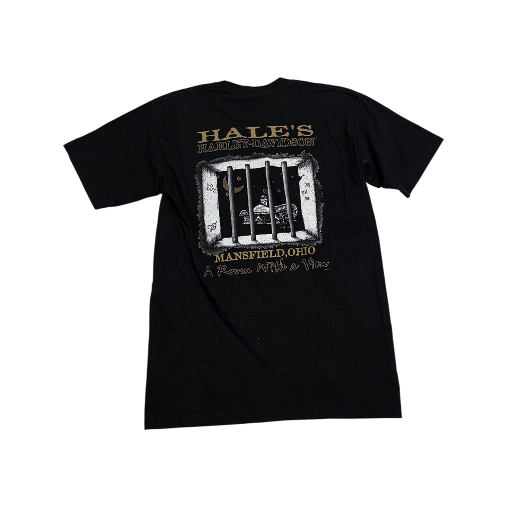Playera Harley Davidson De Mujer Grande L Negro Manga Corta