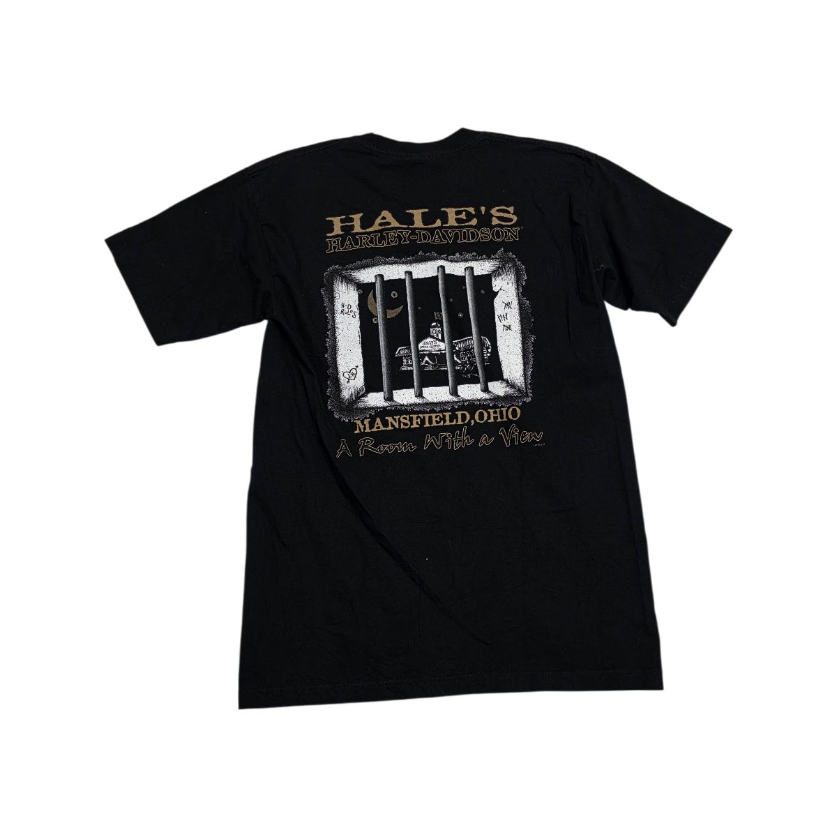 Playera Harley Davidson De Mujer Grande L Negro Manga Corta