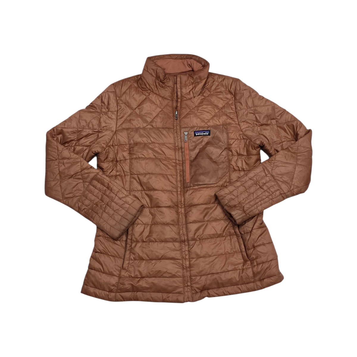 Chamarra Patagonia Mujer Acolchada Café Talla L Original