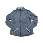 Chamarra Fleece The North Face Talla L Azul Gris Con Cierre