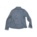 Chamarra Fleece The North Face Talla L Azul Gris Con Cierre
