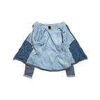 Chamarra Fleece The North Face Talla L Azul Gris Con Cierre