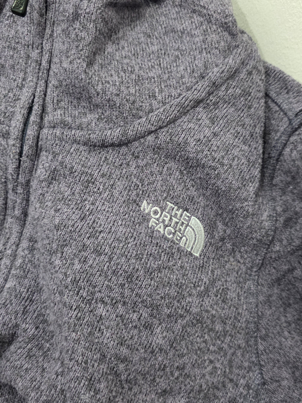 The North Face Chamarra Fleecemujer L Cierre Completo Morada