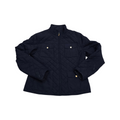 Chamarra Capitoneada Ralph Lauren Mujer L Azul Marino