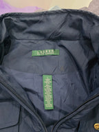 Chamarra Capitoneada Ralph Lauren Mujer L Azul Marino