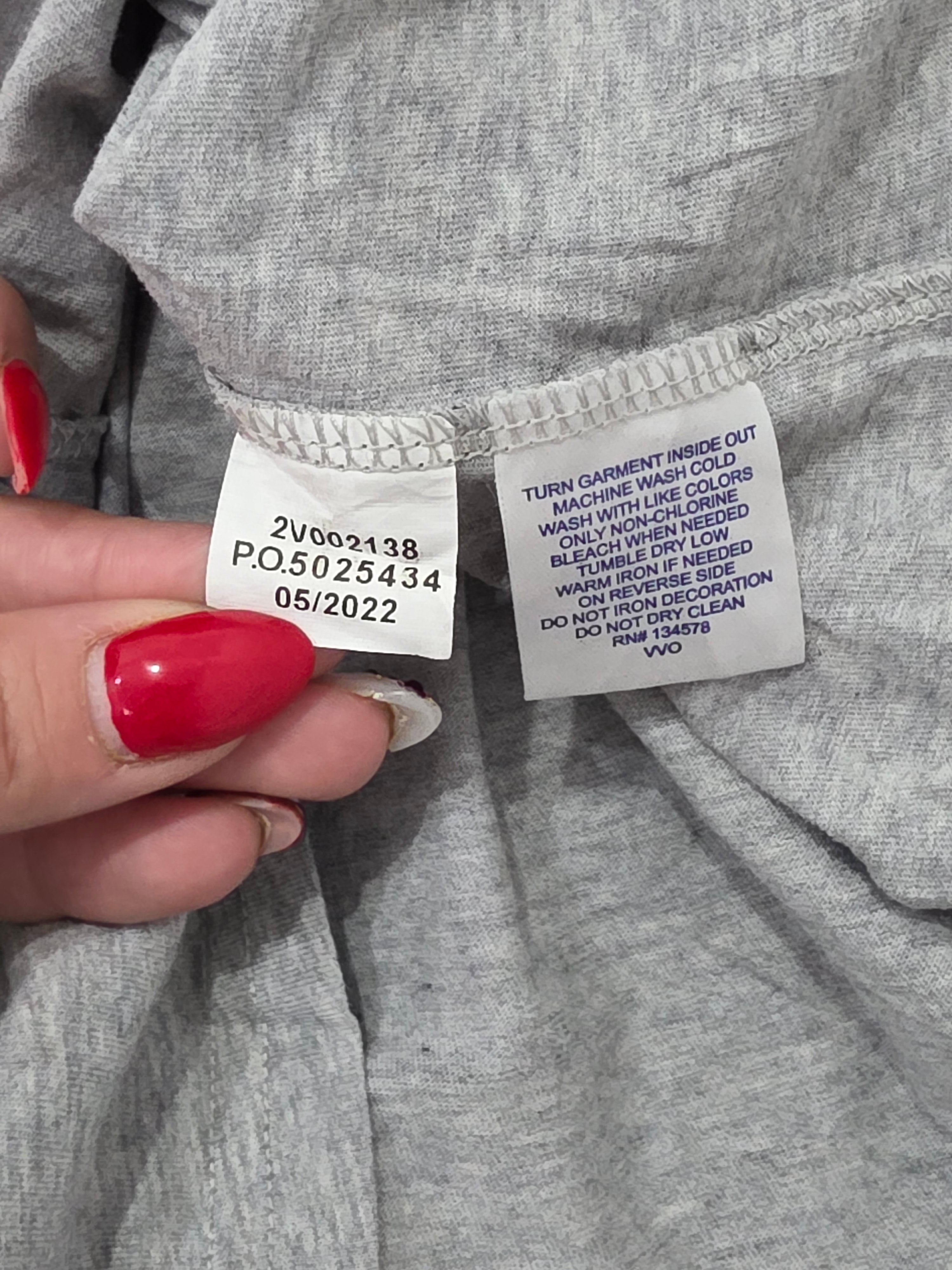 Playera Vineyard Vines Grande L Manga Corta Gris