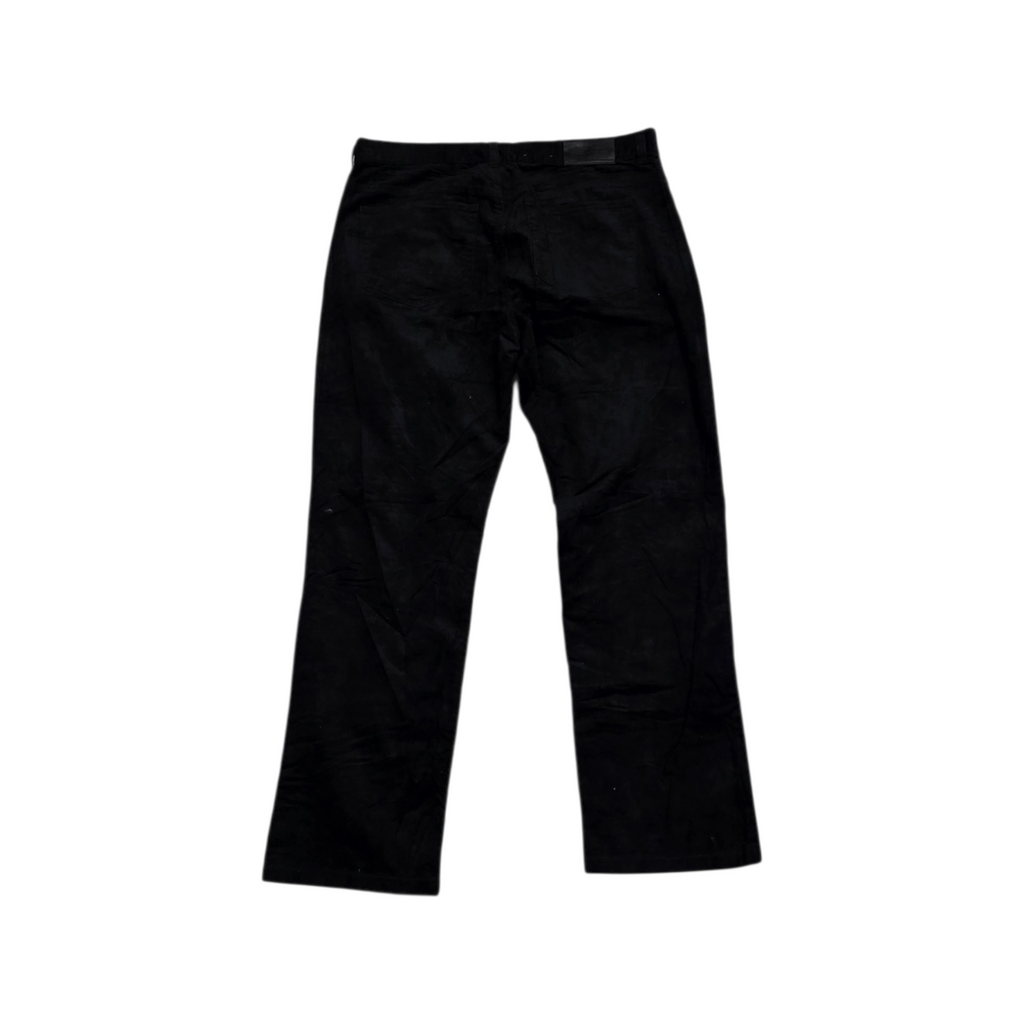 Pantalon Ralph Lauren Talla 12 Petite De Pana Negro