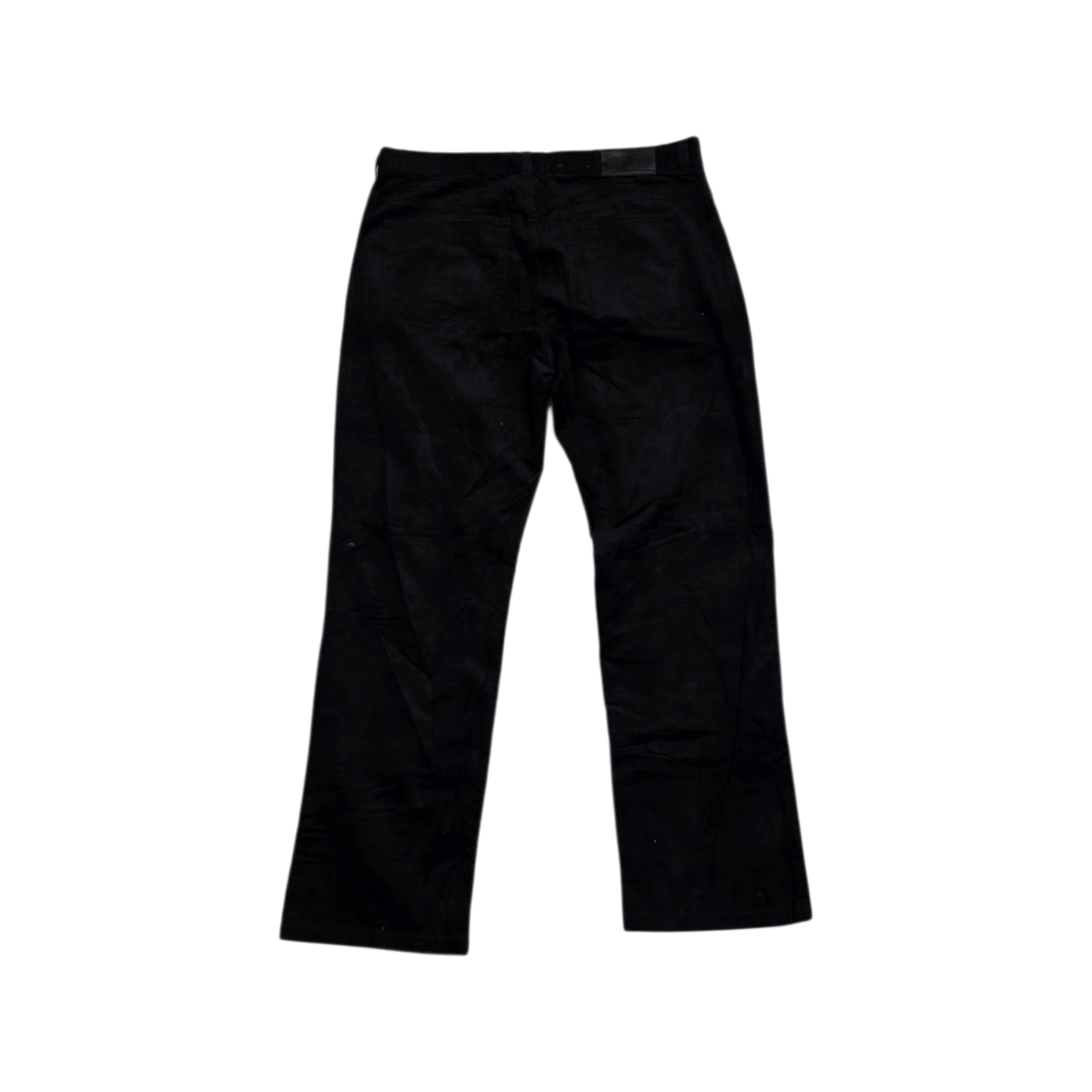 Pantalon Ralph Lauren Talla 12 Petite De Pana Negro