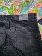 Pantalon Ralph Lauren Talla 12 Petite De Pana Negro