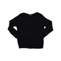 Sueter Ralph Lauren Premium De Mujer Xgrande Xl Negro