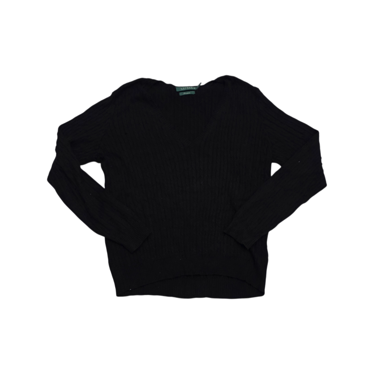 Sueter Ralph Lauren Premium De Mujer Xgrande Xl Negro