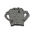 Sueter Ralph Lauren Xgrande Xl Blanco Rayado Con Botones