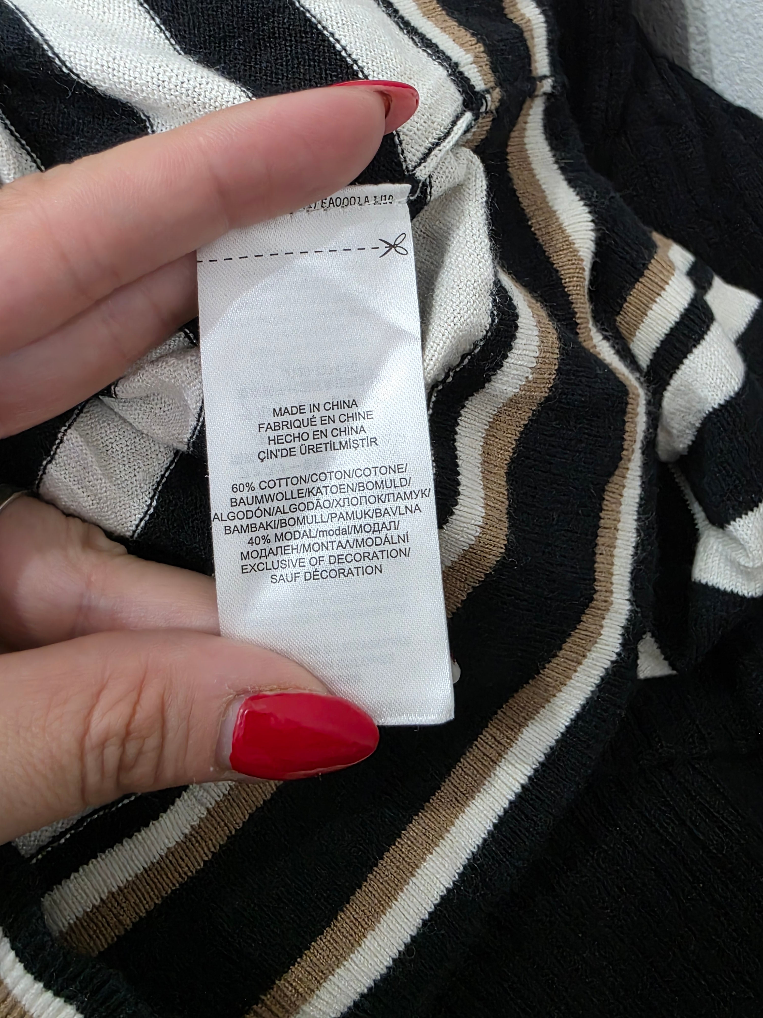 Sueter Ralph Lauren Xgrande Xl Blanco Rayado Con Botones