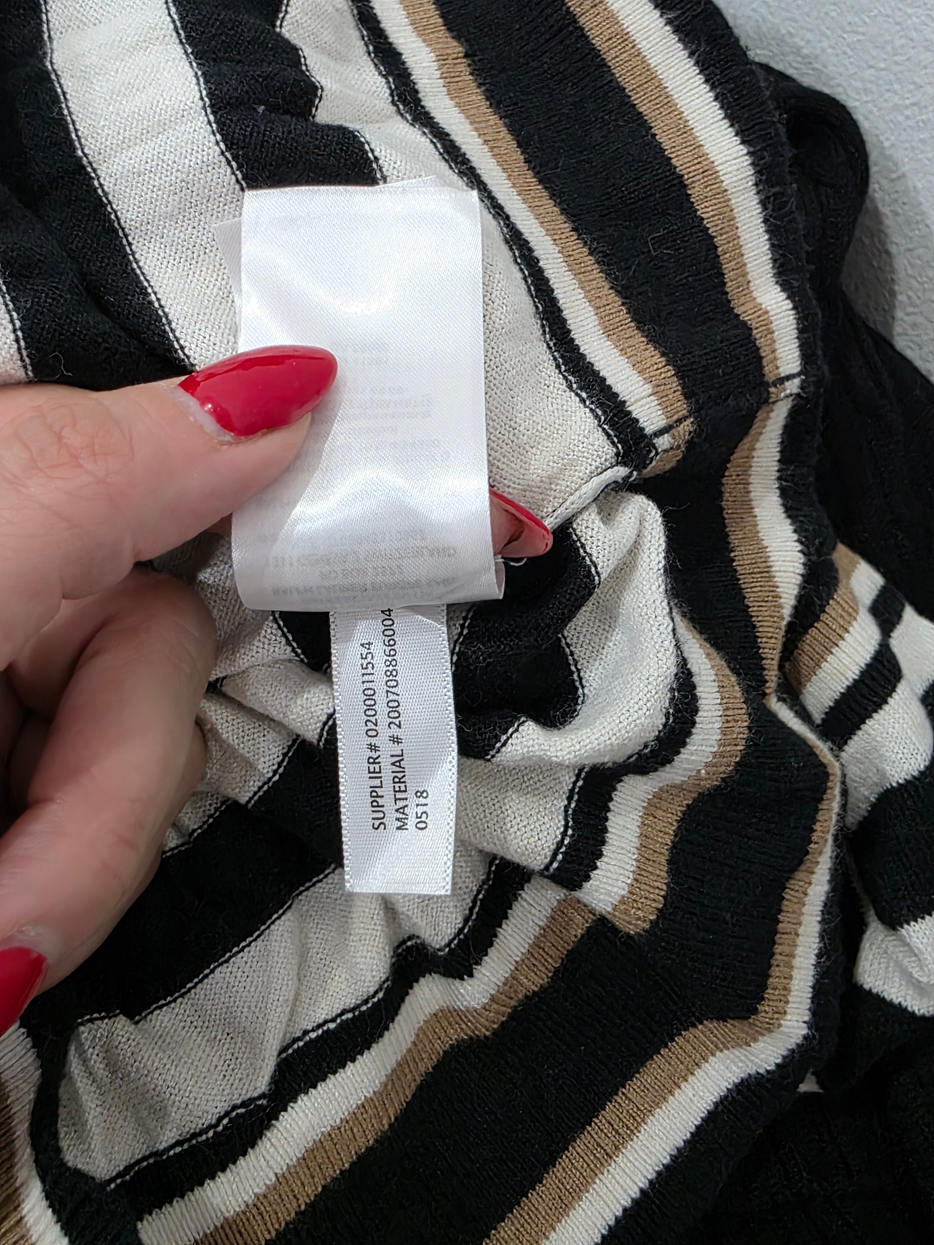 Sueter Ralph Lauren Xgrande Xl Blanco Rayado Con Botones