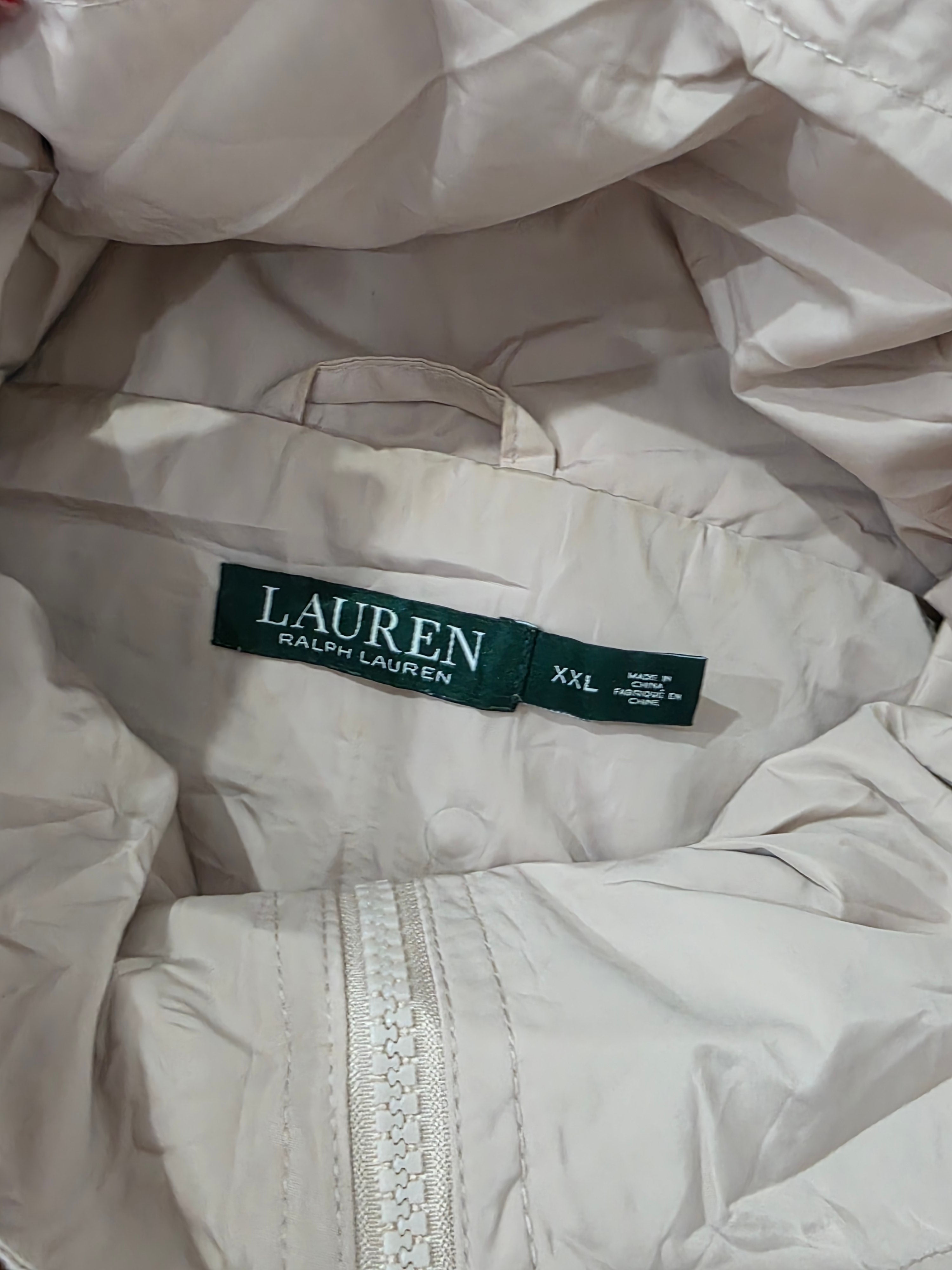 Rompevientos Ralph Lauren Xgrande Xl Rosa De Mujer