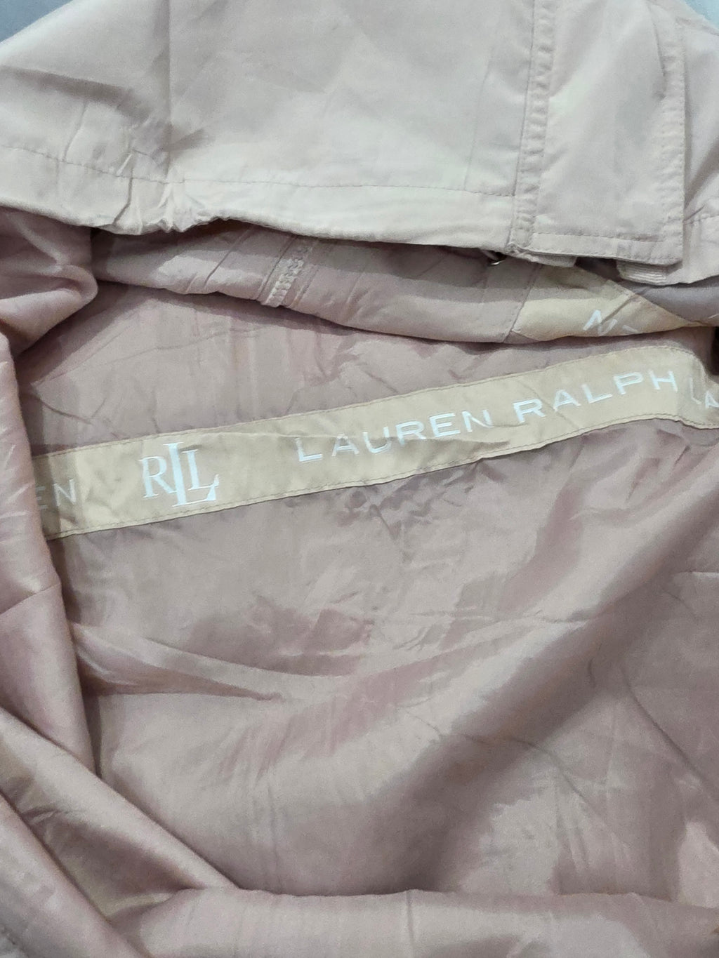 Rompevientos Ralph Lauren Xgrande Xl Rosa De Mujer