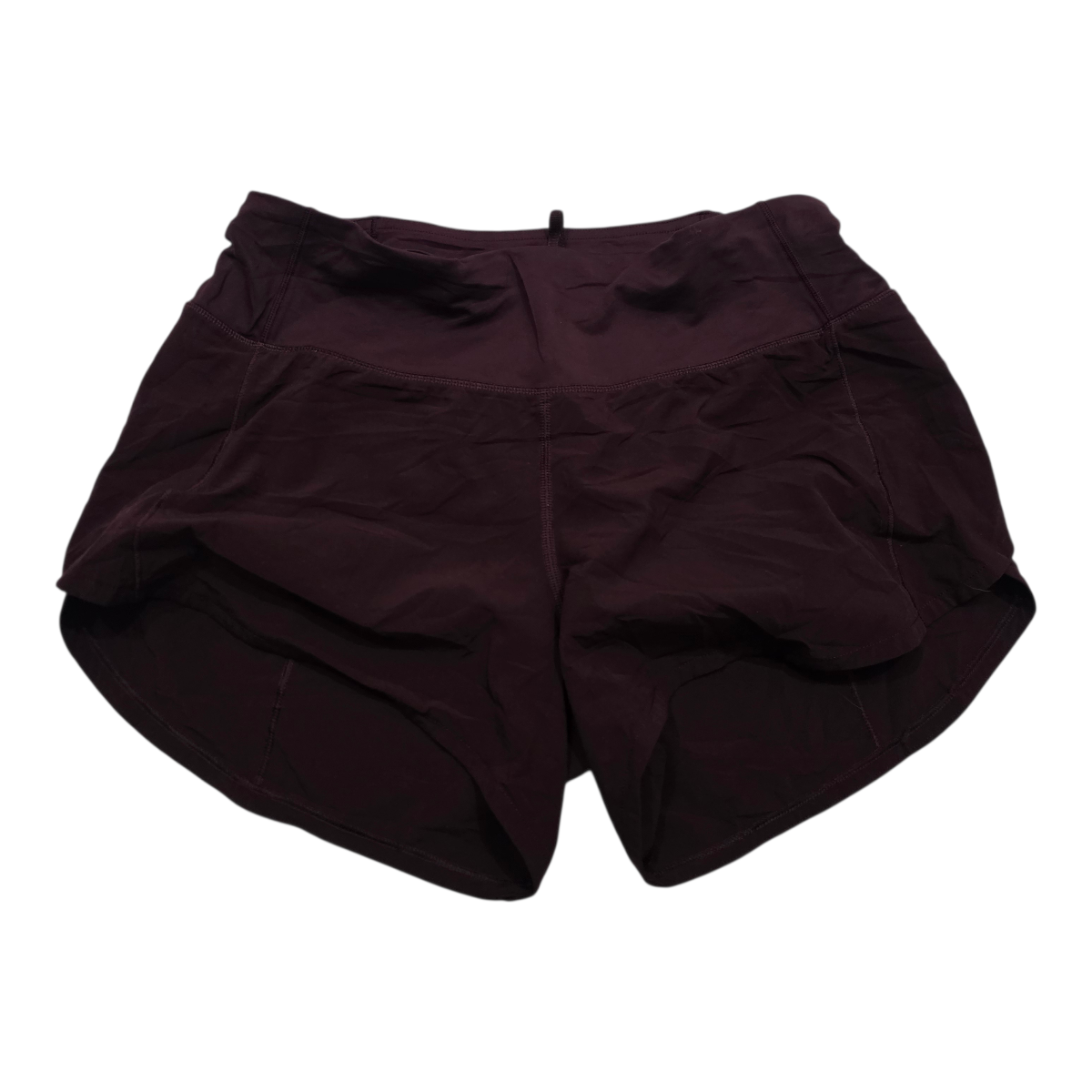 Short Lululemon Color Bordo De Mujer Talla 4