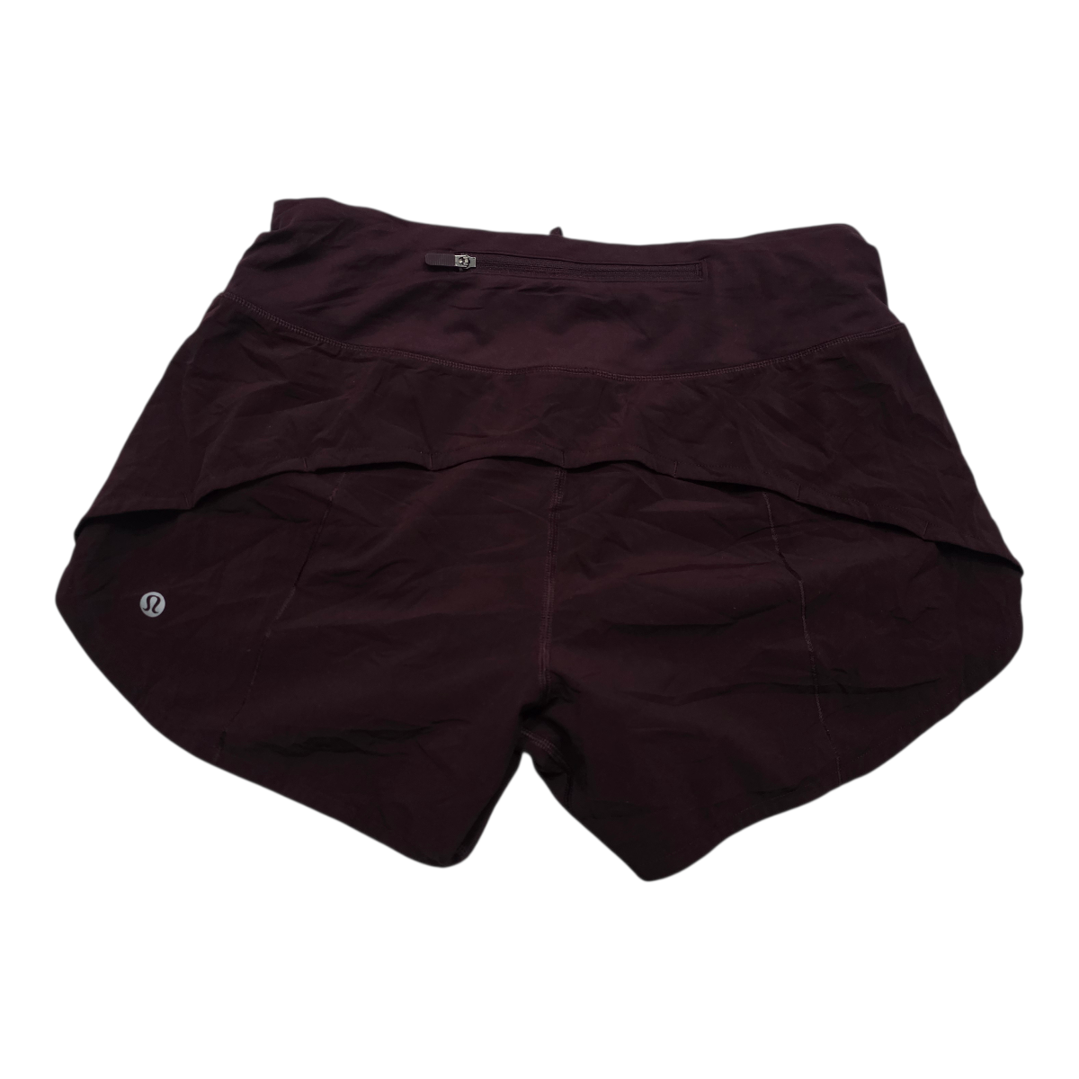 Short Lululemon Color Bordo De Mujer Talla 4