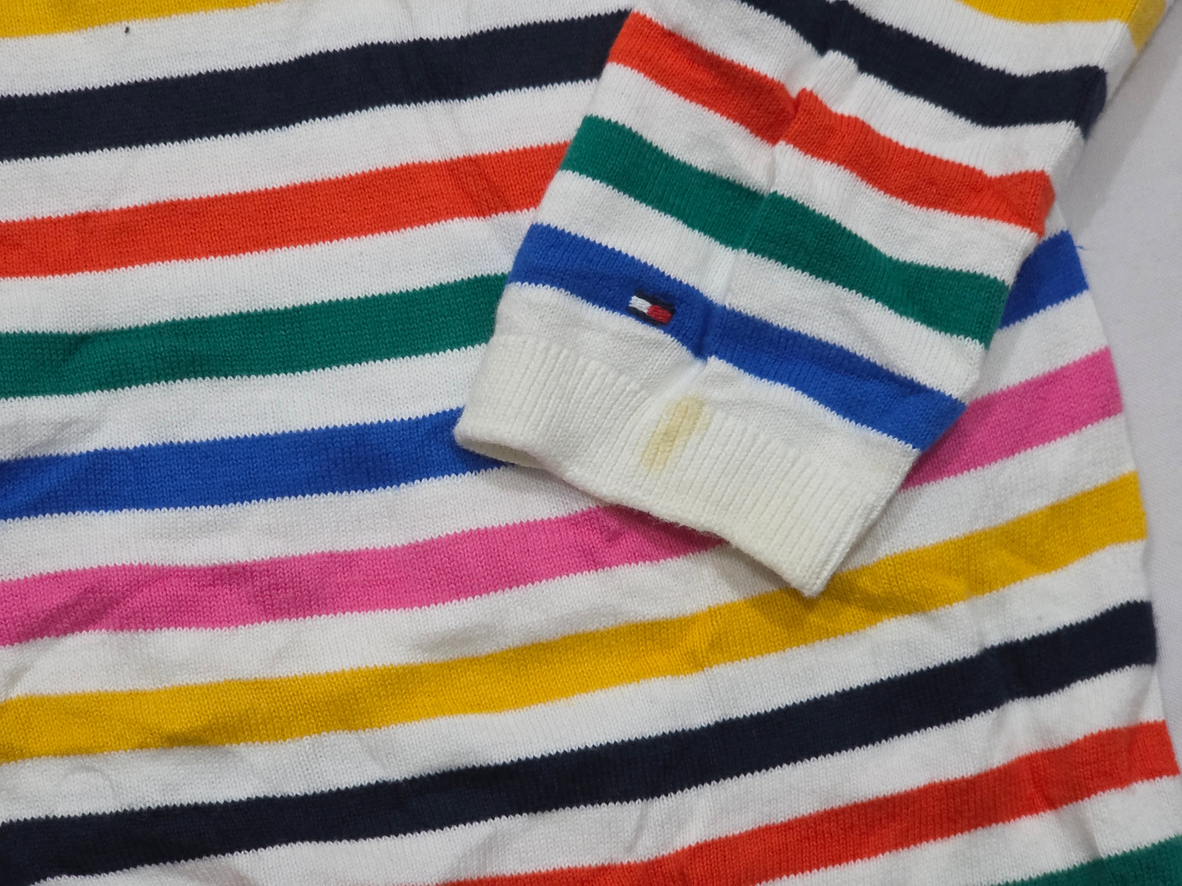 Sueter Tommy Hilfiger Chico S Multicolor De Mujer