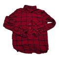 Camisa Tommy Hilfiger Chico S Rojo Cuadro Azul