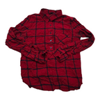 Camisa Tommy Hilfiger Chico S Rojo Cuadro Azul