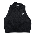 Crop Top Gymshark Mediana M Sin Mangas Color Gris Sin Mangas Negro M