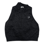 Crop Top Gymshark Mediana M Sin Mangas Color Gris Sin Mangas Negro M