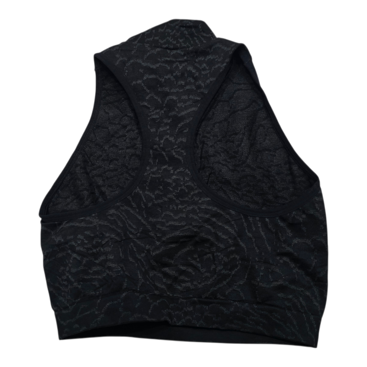 Crop Top Gymshark Mediana M Sin Mangas Color Gris Sin Mangas Negro M