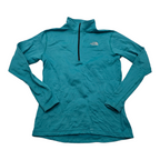 Sudadera Fleece The North Face Mujr Azul Turquesa M Half Zip