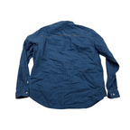 Camisa Ralph Lauren Azul Con Lineas Talla 10p
